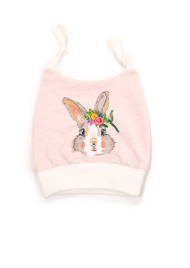 Шапочка с рожками Верес Summer Bunny,для новорожденных, 100% хлопок